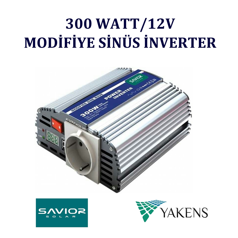 Savior 12V 300 Watt Modifiye İnverter